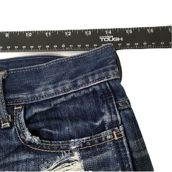 HOLLISTER DISTRESSED HIGH RISE SHORT SHORT 5/27 - Picture 2 of 12